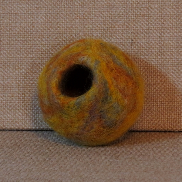 Needle Felted Wool Vessel