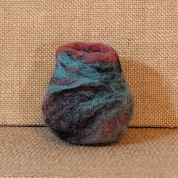 Needle Felted Wool Vessel