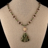 Rainforest Jasper Necklace, Smokey Quartz, Turquoise, Garnet, Pearl Rainforest Jasper Necklace, Smokey Quartz, Turquoise, Garnet, Pearl