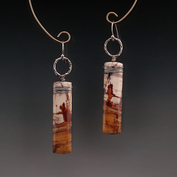 Cherry Creek Jasper Sterling Silver Earrings Cherry Creek Jasper Sterling Silver Earrings