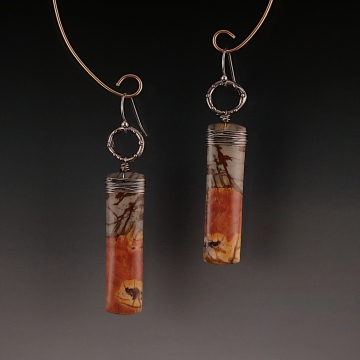 Cherry Creek Jasper Sterling Silver Earrings Cherry Creek Jasper Sterling Silver Earrings